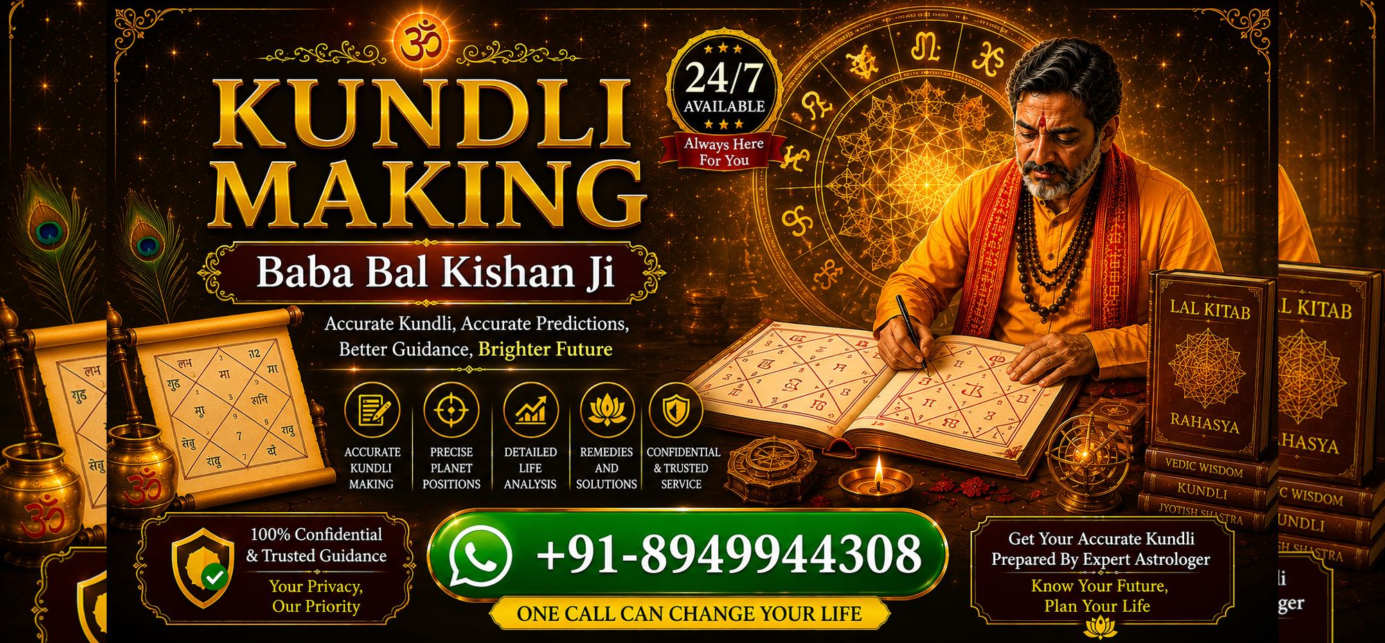 Kundli Making for Love Problem Astrology: How Astrology Helps Solve Relationship Challenges - Baba Bal Kishan Ji Astrology Services