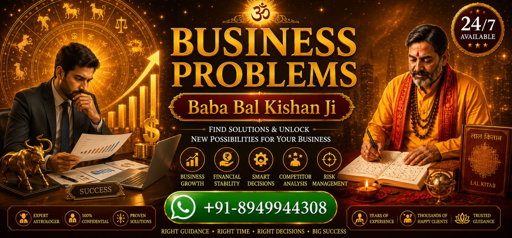 Business Problem Solution: How Love Problem Astrology Can Transform Your Relationships - Baba Bal Kishan Ji Astrology Services