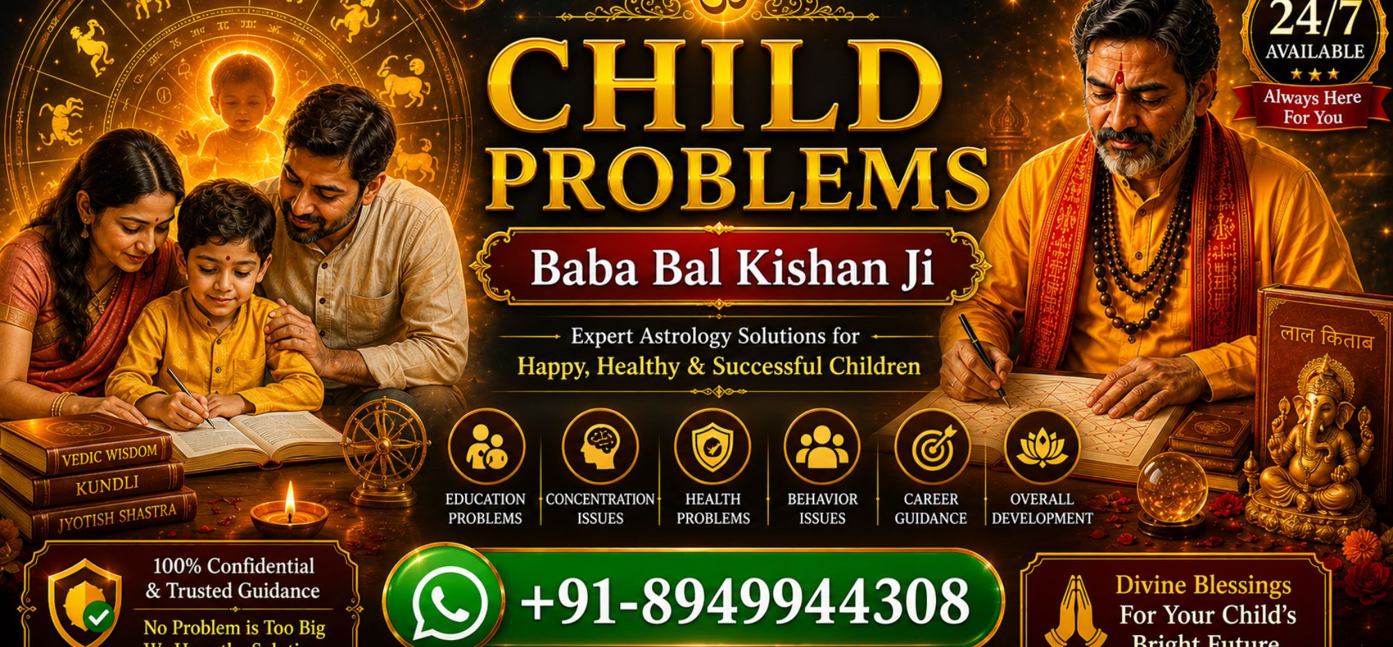 Second Child Prediction Astrology Free – A Complete Guide to Understanding Childbirth Through Astrology - Baba Bal Kishan Ji Astrology Services