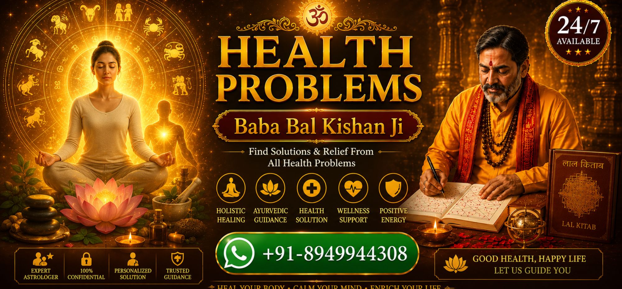 Health Divisional Chart in Astrology: Unlocking the Secrets to Your Well-Being - Baba Bal Kishan Ji Astrology Services