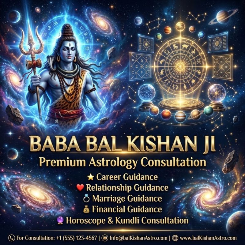 Premium Astrology Consultation: Expert Guidance for Love, Relationships, and Life - Baba Bal Kishan Ji Astrology Services